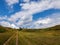 Russian field. The expanses of Pereslavl-Zalessky. Russia