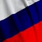 Russian Flag Closeup