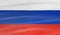 Russian Flag, Russia National Colors Background 3D Rendering. Large size