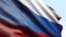 Russian flag in the wind, computer graphics. Russian flag,