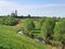 Russian gold ring town Suzdal- rural scenery