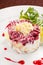 Russian herring salad