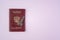 Russian international Passport and key