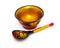 Russian Khokhloma bowl and spoon