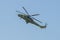 Russian Mi-35M helicopter in flight
