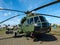 Russian military helicopter Mil Mi-17-1V