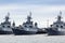 Russian military ships