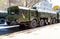 Russian mobile ballistic missile system 9K720 Iskander