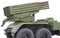 Russian multiple rocket launcher