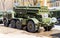 Russian multiple rocket launcher system BM-27