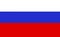 Russian national flag with three colour red, blue,white.