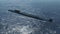 Russian nuclear submarine Borei at sea