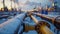 Russian Oil gas pipeline. Gas industry