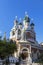 Russian Orthodox Cathedral in City of Nice, France