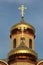 Russian Orthodox church - crosses atop the golden domes