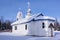 Russian Orthodox Church in the Eklutna Village Historical Park