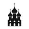 Russian orthodox church simple icon