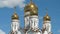 Russian Orthodox Church. Timelapse
