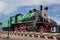 Russian steam locomotive, built in 1949, Nizhny Novgorod, Russia