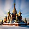 Russian-Style Fantasy-Art Castles in the Snow