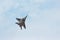 Russian tactical jet fighter MIG-29 make maneuvers