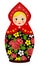 Russian tradition matryoshka dolls