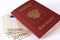 Russian Traveling Passport and money.