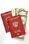 Russian Traveling Passport and money