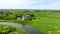 Russian villages, countryside picturesque view, Vladimir region