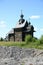 Russian wooden cathedral