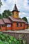 Russian wooden orthodox Church of Kazan icon of the mother of God