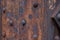 Rust, rusted - rusty steel beam closeup