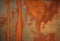 Rust stained metal background