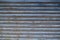 Rusted blue grey shutter background