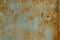 rusted metal texture with orange streaks