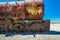 Rusted Train Cemetery in Uyuni, Bolivia