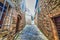 Rustic alley in Monteriggioni