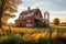 Rustic American Farm Beauty Sunny Day