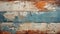 Rustic Americana: Abstract Seascapes On Old Wooden Wall