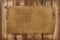 Rustic background of Burlap material on a wooden table with copy
