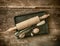 Rustic baking utensils