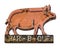 Rustic Barbecue Diner Sign