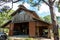 A rustic barn workshop in the countryside.