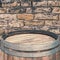 Rustic Barrel top