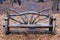 Rustic Bench in Central Park New York City