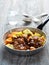 Rustic british oxtail stew