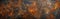 Rustic Brown Corten Steel Texture Background Banner - Grunge Rusty Orange Metal Stone Panorama