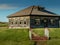 Rustic buildings of an era gone by on PHS Saint Ann Ranch Kneehill County Alberta Canada