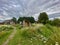 Rustic Camping Showers and Toilets at Etties Field Campsite, Ratcliffe Culey. Atherstone, UK. June 24, 2023.