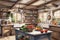 Rustic Cottage Kitchen Bounty